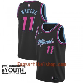 Miami Heat Trikot Dion Waiters 11 2018-19 Nike City Edition Schwarz Swingman - Kinder